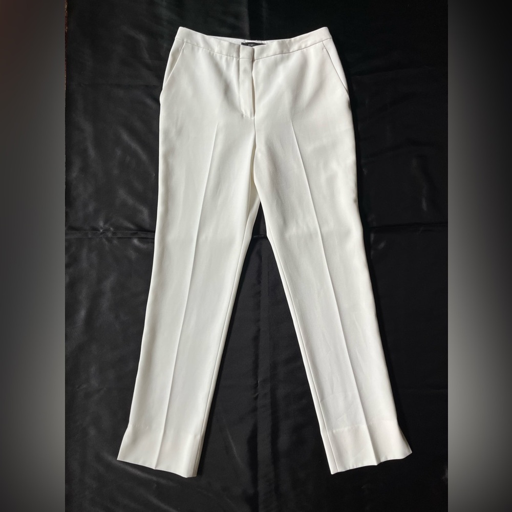 BCBG Max Azria Tarik Off White Pants - Size 8